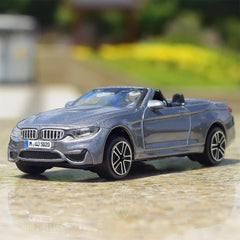 [Bburago] 1:43 BMW 2014 F83 M4 Convertible Gray Model Car Die-Cast