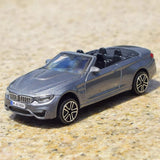 [Bburago] 1:43 BMW 2014 F83 M4 Convertible Gray Model Car Die-Cast