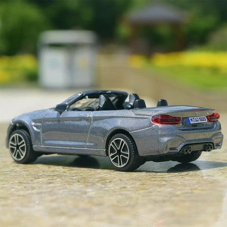 [Bburago] 1:43 BMW 2014 F83 M4 Convertible Gray Model Car Die-Cast