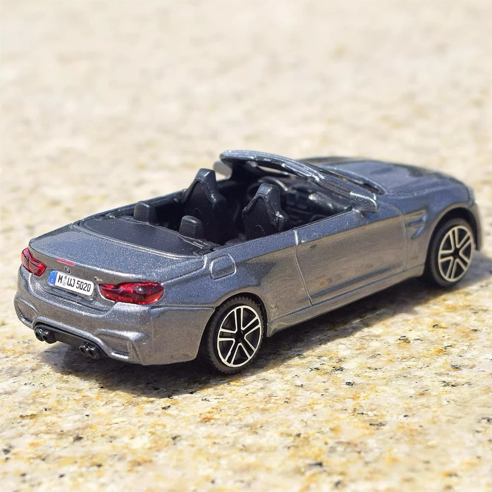 [Bburago] 1:43 BMW 2014 F83 M4 Convertible Gray Model Car Die-Cast