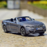 [Bburago] 1:43 BMW 2014 F83 M4 Convertible Gray Model Car Die-Cast