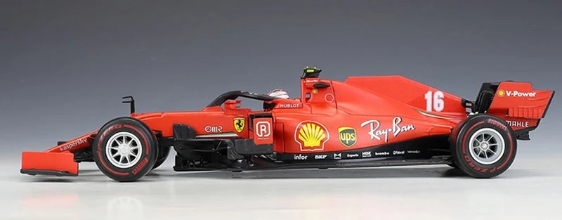 Bburago Ferrari 2020 SF1000 #16 Charles Leclerc F1 1:43 valumalli - näkymä 2