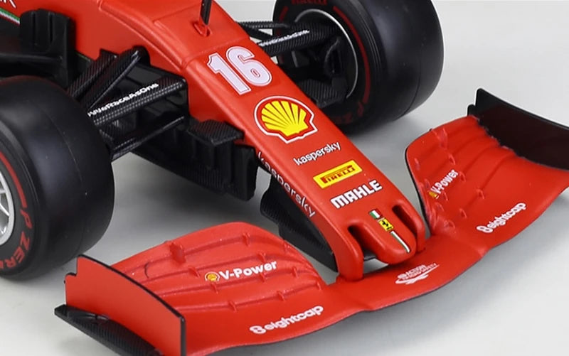Bburago Ferrari 2020 SF1000 #16 Charles Leclerc F1 1:43 valumalli - näkymä 6