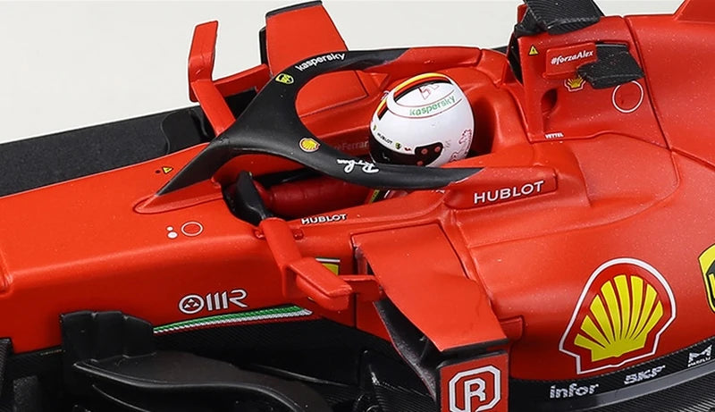 Bburago Ferrari 2020 SF1000 #16 Charles Leclerc F1 1:43 valumalli - näkymä 7