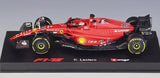 Bburago Ferrari 2022 F1-75 #16 Charles Leclerc F1 1:43 diecast display model - view 2