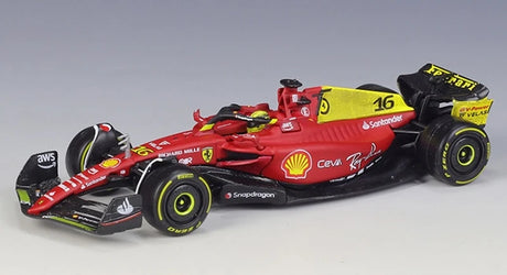 Bburago Ferrari 2022 F1-75 #16 Monza 75-vuotisjuhlaväritys Charles Leclercin F1 1:43 valumalli - näkymä 1