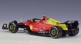 ブブラゴ Ferrari 2022 F1-75 #55 モンツァ 75周年記念塗装 カルロス・サインツ F1 1:43 ダイキャスト展示モデル - ビュー4