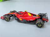 부라고 Ferrari 2023 SF-23 #55 카를로스 사인즈 F1 1:43 다이캐스트 디스플레이 모델 - 뷰 3