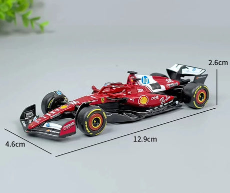 Bburago Ferrari 2025 SF-25 #16 Charles Leclerc F1 1:43 valumalli - näkymä 1