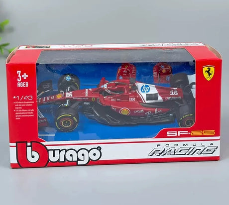 Bburago Ferrari 2025 SF-25 #16 Charles Leclerc F1 1:43 valumalli - näkymä 6