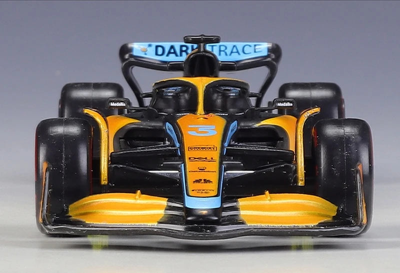 1:43 McLaren 2022 MCL36 #3 Australian GP Daniel Ricciardo F1 model car by Bburago - view 1