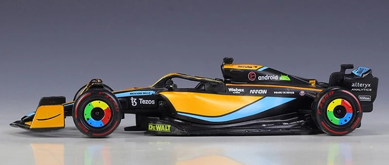 1:43 McLaren 2022 MCL36 #3 Australian GP Daniel Ricciardo F1 model car by Bburago - view 3