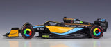 1:43 McLaren 2022 MCL36 #3 Australian GP Daniel Ricciardo F1 model car by Bburago - view 3