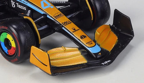 1:43 McLaren 2022 MCL36 #3 Australian GP Daniel Ricciardo F1 model car by Bburago - view 8