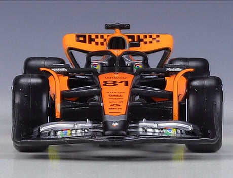 1:43 McLaren 2023 MCL60 #81 Oscar Piastri F1 model car by Bburago - view 1