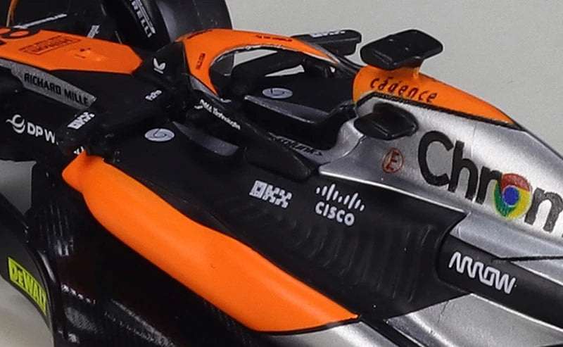 1:43 McLaren 2023 MCL60 #81 Oscar Piastri F1 model car by Bburago - view 10
