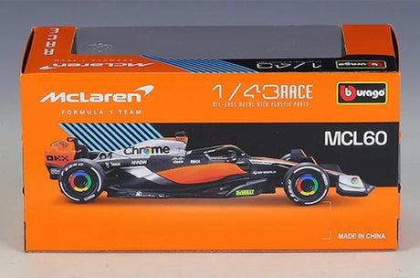 1:43 McLaren 2023 MCL60 #81 Oscar Piastri F1 model car by Bburago - view 15