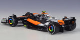 1:43 McLaren 2023 MCL60 #81 Oscar Piastri F1 model car by Bburago - view 4