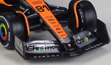 1:43 McLaren 2023 MCL60 #81 Oscar Piastri F1 model car by Bburago - view 8
