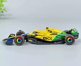 1:43 McLaren 2024 MCL38 #81 Monaco GP Oscar Piastri F1 model car by Bburago - view 2