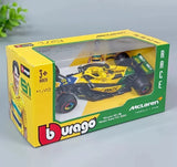 1:43 McLaren 2024 MCL38 #81 Monaco GP Oscar Piastri F1 model car by Bburago - view 6