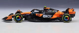 1:43 McLaren 2025 MCL39 #4 Australian GP Winner Lando Norris F1 model car by Bburago - view 3