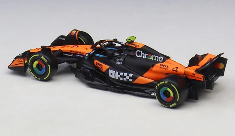 1:43 McLaren 2025 MCL39 #4 Australian GP Winner Lando Norris F1 model car by Bburago - view 4