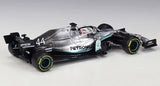 1:43 Mercedes-AMG 2019 W10 EQ Power+ #44 Lewis Hamilton F1 model car by Bburago - view 3
