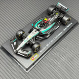 1:43 Mercedes-AMG 2024 W15 E Performance #44 Lewis Hamilton F1 model car by Bburago - view 1