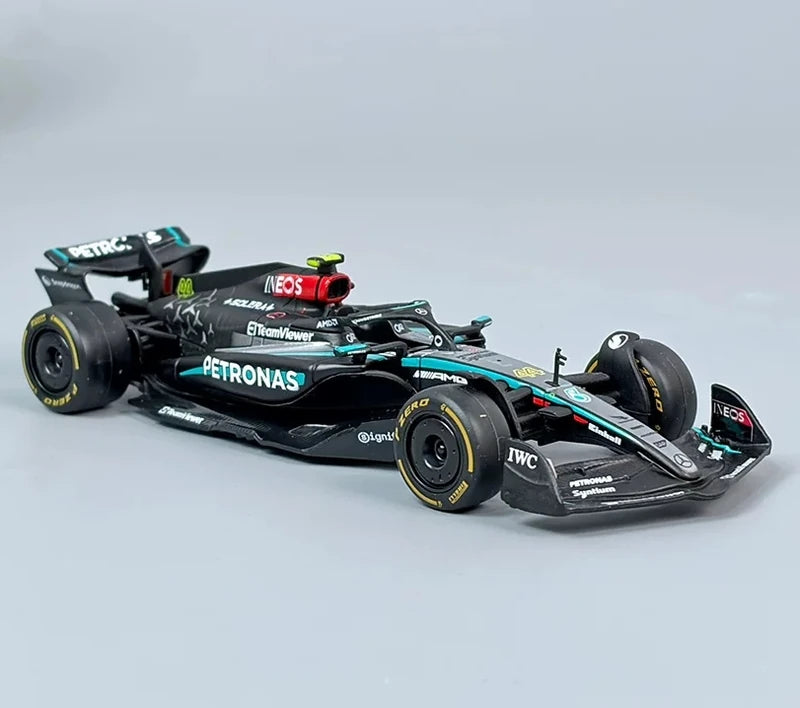 1:43 Mercedes-AMG 2024 W15 E Performance #44 Lewis Hamilton F1 model car by Bburago - view 5