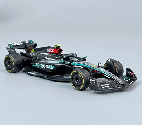 1:43 Mercedes-AMG 2024 W15 E Performance #44 Lewis Hamilton F1 model car by Bburago - view 5