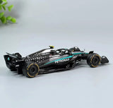 1:43 Mercedes-AMG 2025 W16 E Performance #12 Andrea Kimi Antonelli F1 model car by Bburago - view 3