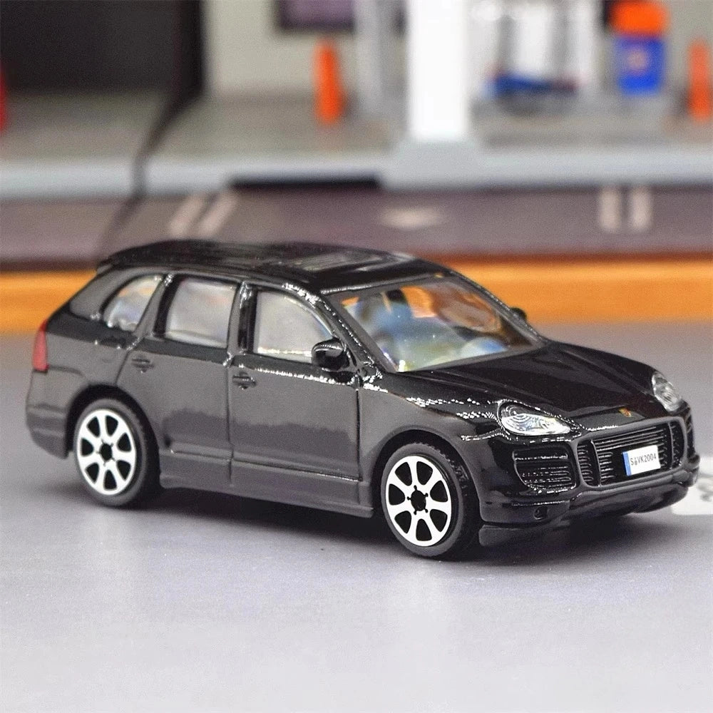 [Bburago] 1:43 Porsche 2002 Cayenne nero modellino di auto Die-Cast