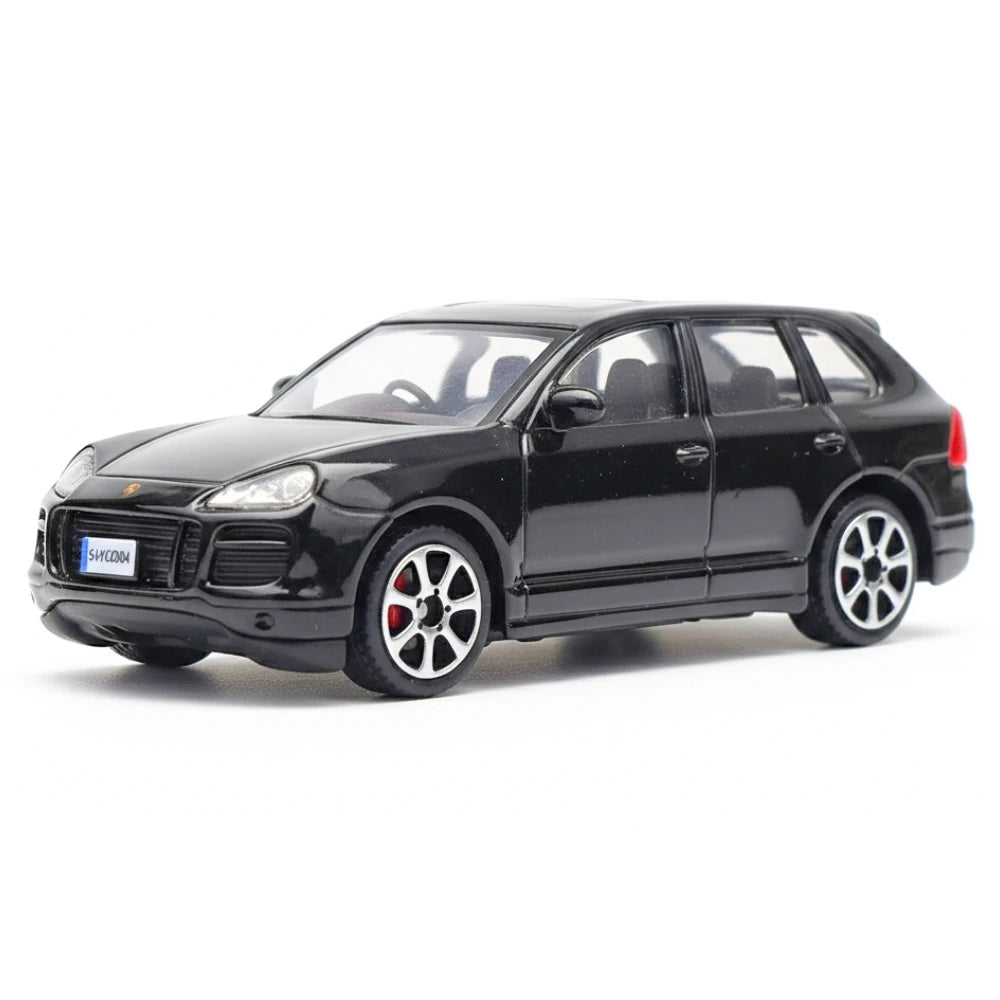 [Bburago] 1:43 Porsche 2002 Cayenne nero modellino di auto Die-Cast