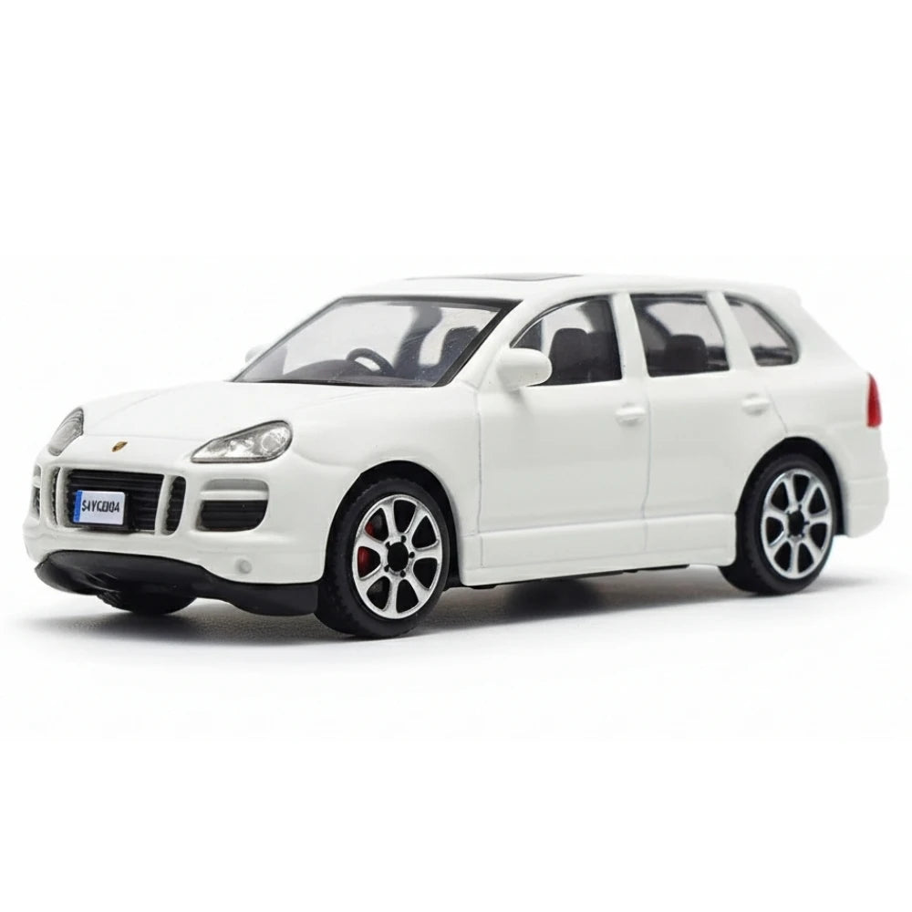[Bburago] 1:43 Porsche 2002 Cayenne White Model Car Die-Cast