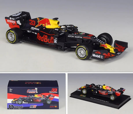 Bburago Red Bull 2020 RB16 #33 Max Verstappen F1 1:43 valumalli - näkymä 1