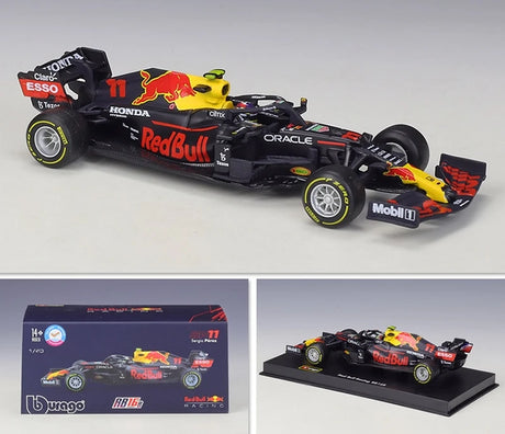 Bburago Red Bull 2021 RB16B #11 Sergio Perez F1 1:43 valumalli - näkymä 1