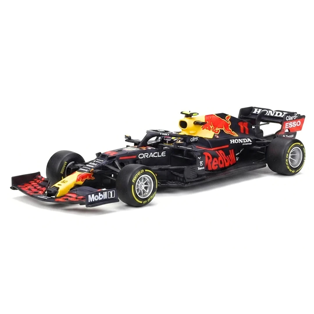 1:43 Red Bull 2021 RB16B #11 Sergio Perez F1 model car by Bburago - view 3