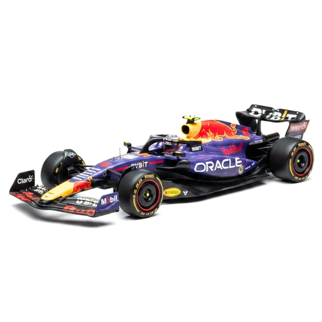 Bburago Red Bull 2023 RB19 #11 Las Vegas GP Erikoisväritys Sergio Perez F1 1:43 valumalli - näkymä 4
