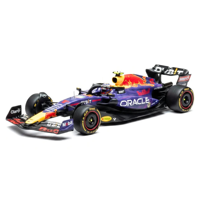 Bburago Red Bull 2023 RB19 #11 Las Vegas GP Erikoisväritys Sergio Perez F1 1:43 valumalli - näkymä 4