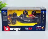 Bburago Red Bull 2025 RB21 #1 Bahrain GP Max Verstappen F1 1:43 gegoten displaymodel - view 7