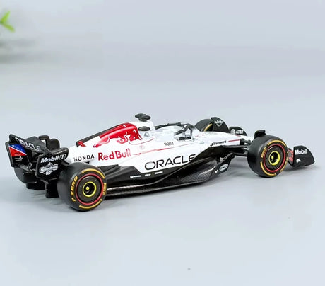 Bburago Red Bull 2025 RB21 #1 Japanin GP voittaja Valkoinen väritys Max Verstappen F1 1:43 valumalli - näkymä 5