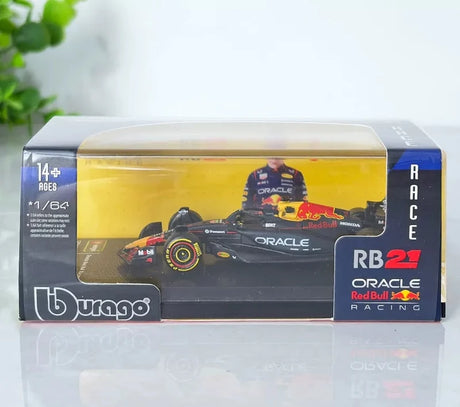 Bburago Red Bull 2025 RB21 #1 Max Verstappen F1 1:64 modèle d’exposition en métal moulé sous pression - vue 5