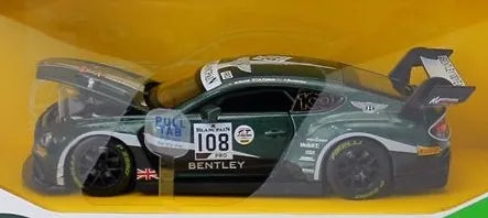 1:32 Bentley 2014 Continental GT3 #108 Die Cast Model Car