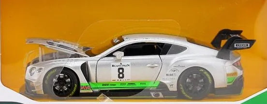 1:32 Bentley 2014 Continental GT3 #8 Die Cast Model Car