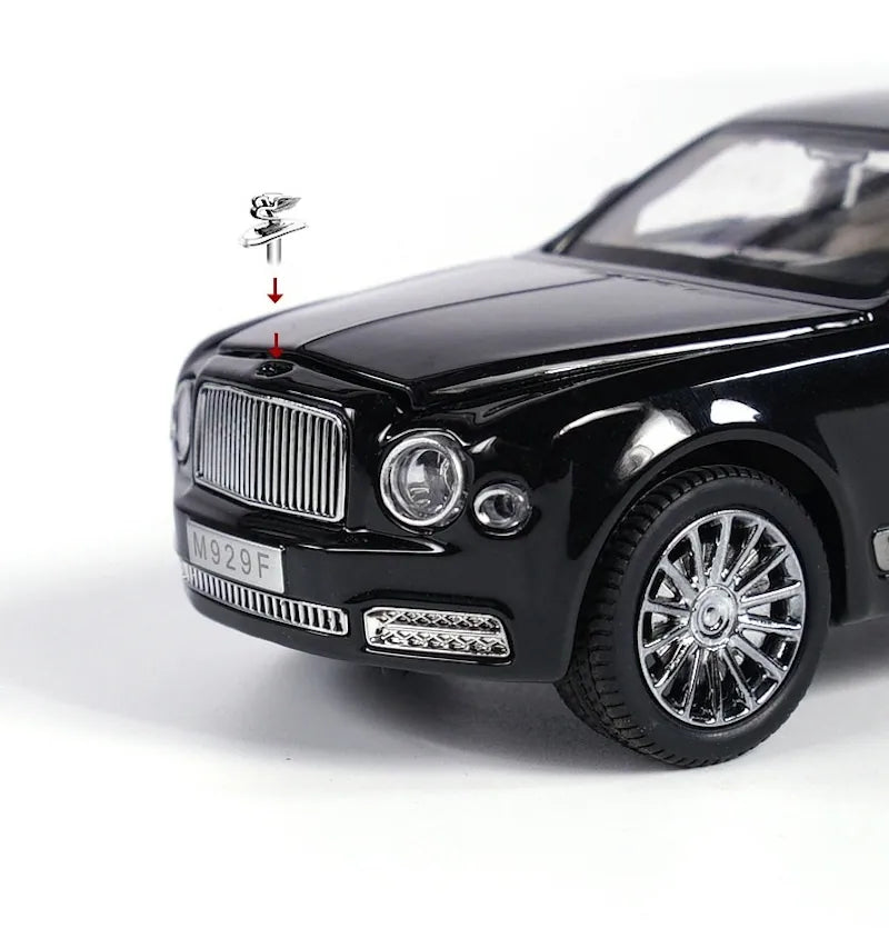 1:24 Bentley 2017 Mulsanne Grand Limousine Die Cast Model Car