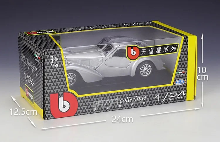 1:24 Bugatti 1936 Atlantic Die Cast Model Car