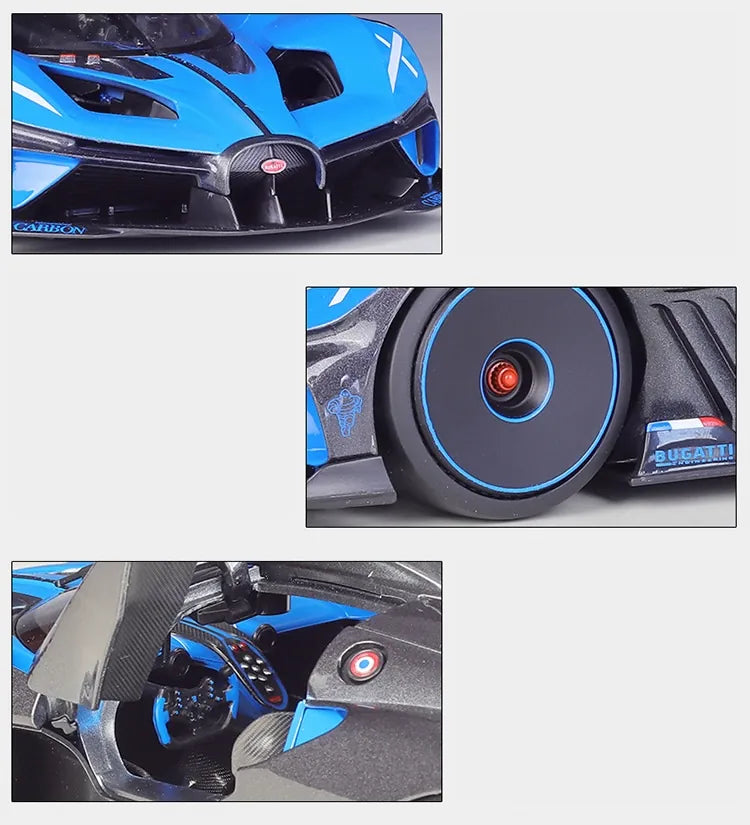 1:18 Bugatti 2021 Bolide Die Cast Model Car