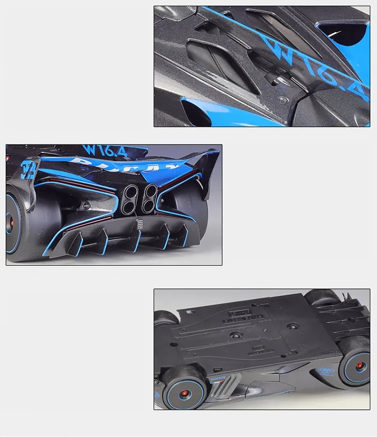 1:18 Bugatti 2021 Bolide Die Cast Model Car