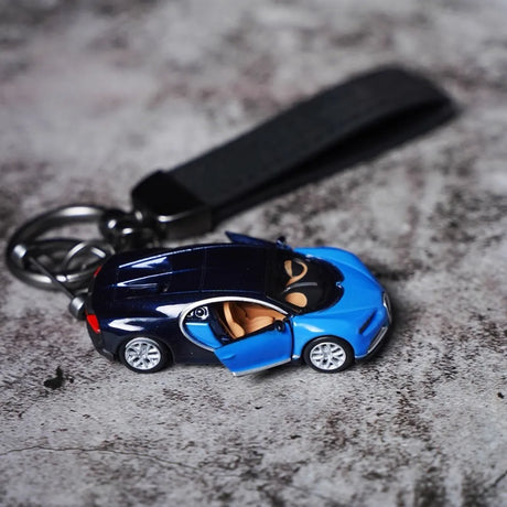 Bugatti Chiron Keychains 1:64 Model Car Keychain